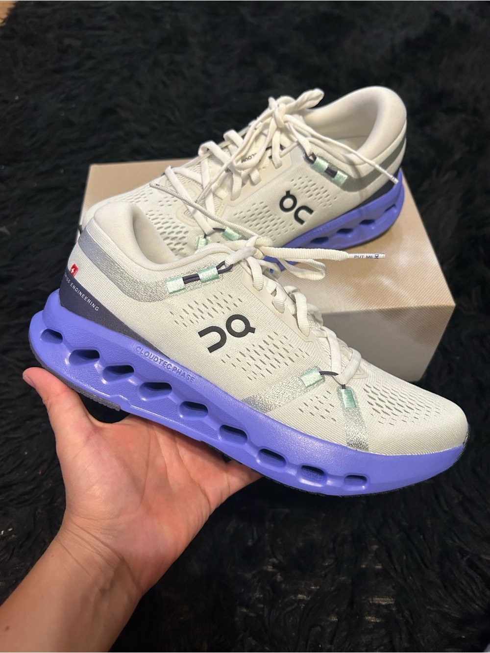 ON CLOUDSURFER athletic training running lace up shoes sneakers women’s 8 new